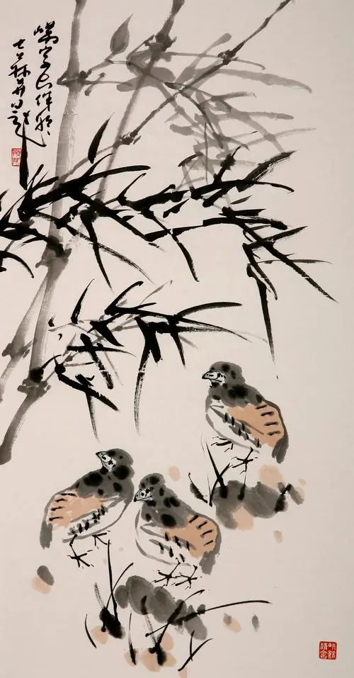 写意花鸟画的韵味与技艺
